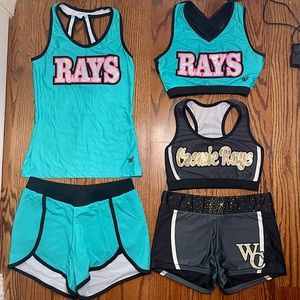 World Cup Allstars Practice Wear - Teal and Gray Cosmic Rays Sets